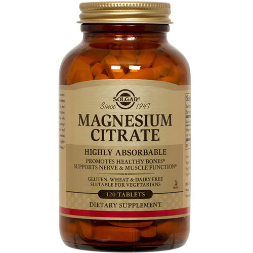 Solgar Magnesium Citraat productafbeelding
